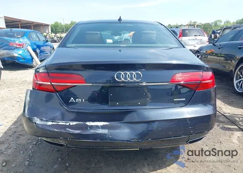 2016 Audi A8 L 3.0T из США, поврежденный, VIN WAU34AFD7GN001464